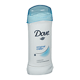 Dove  original clean, invisible solid, anti-perspirant deodorant Left Picture